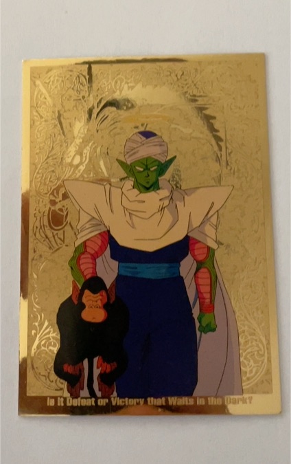 1998 Dragon Ball Z Funimation Gold Foil #G7 Piccolo — front