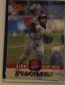 1996 Pinnacle Sport Flix #6 Kirby Puckett — front