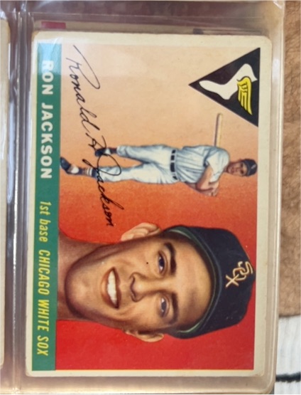 1955 Topps #66 Ron Jackson — front