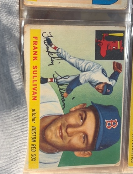 1955 Topps #106 Frank Sullivan — front