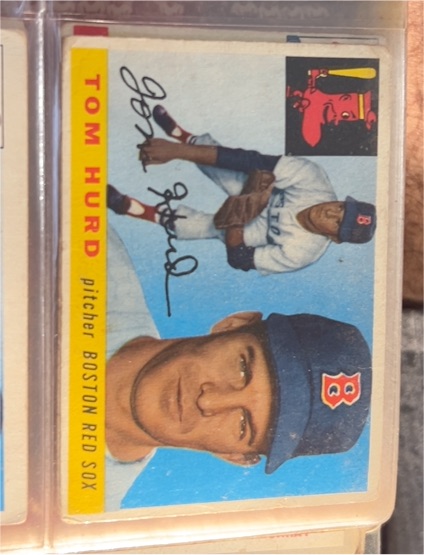 1955 Topps #116 Tom Hurd — front