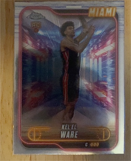 2024-25 Topps Chrome #103 Kel'el Ware — front