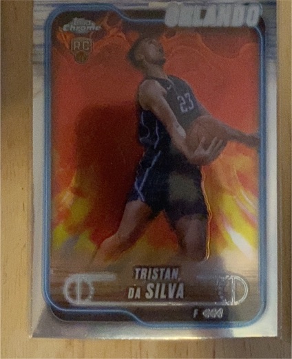 2024-25 Topps Chrome #124 Tristan Da Silva — front
