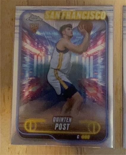 2024-25 Topps Chrome #121 Quinten Post — front