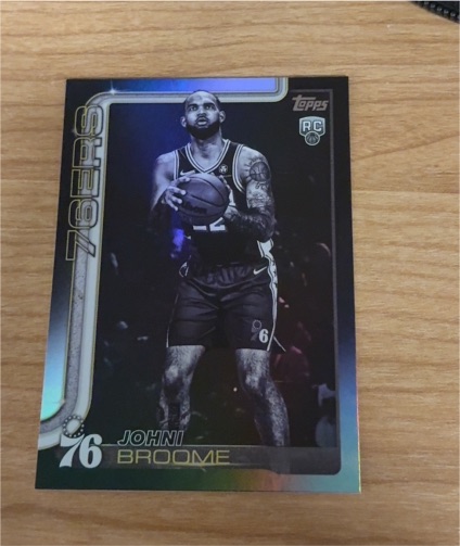2025-26 Topps Basketball #235 Johni Broome — front