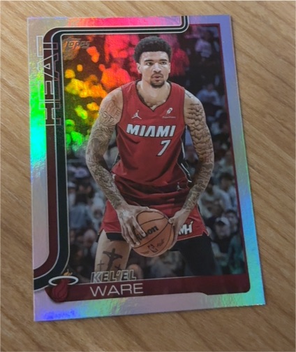 2025-26 Topps #74 Kel'el Ware — front