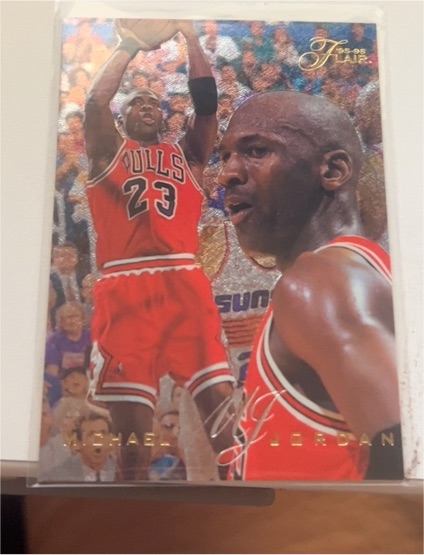 1995-96 Flair #15 Michael Jordan — front