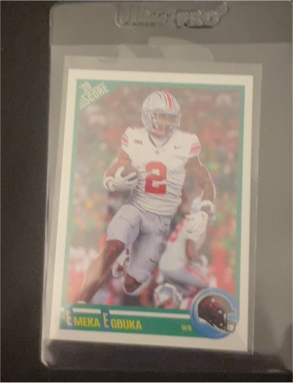 2025 Panini Score #8 Emeka Egbuka Anniversary Rookie — front