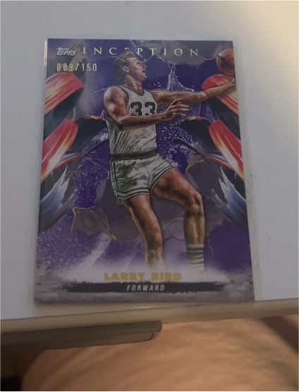 2025 Topps Inception #92 Larry Bird — front
