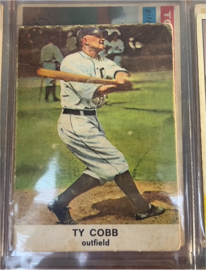 1961 Golden Press #25 Ty Cobb — front