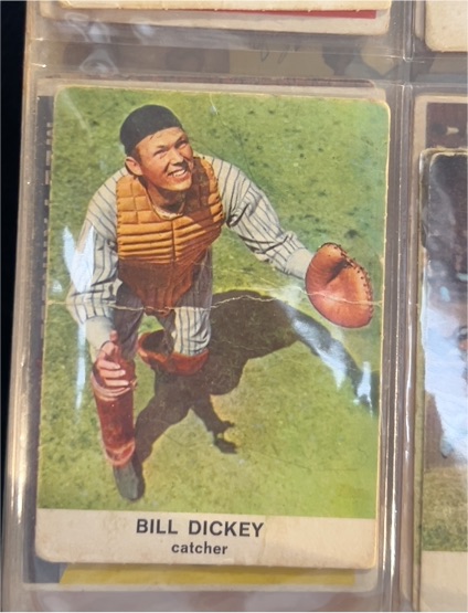 1961 Golden Press #27 Bill Dickey — front