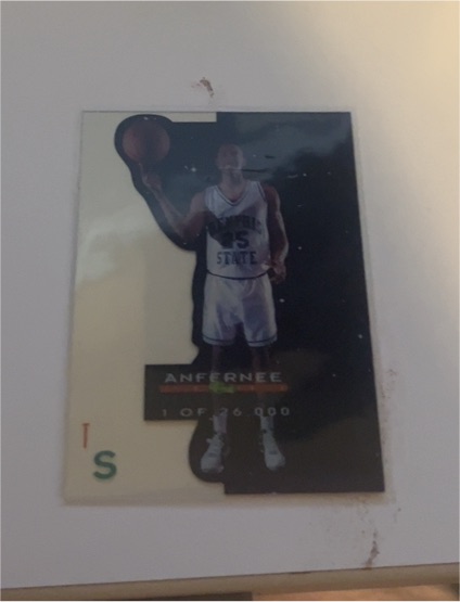1993 Classic Draft Picks Acetate Stars #TS Anfernee Hardaway Rookie Card — front