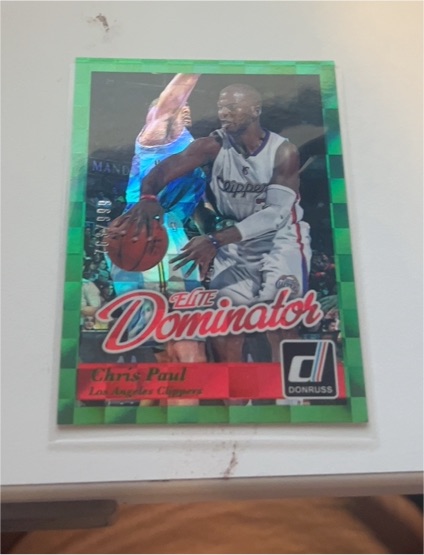 2014-15 Panini Donruss Elite Dominator #17 Chris Paul — front
