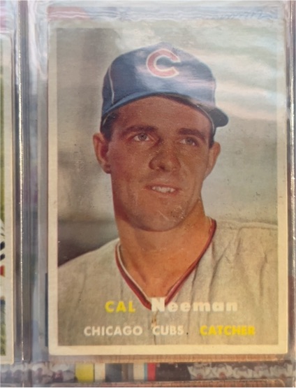 1957 Topps #353 Cal Neeman — front