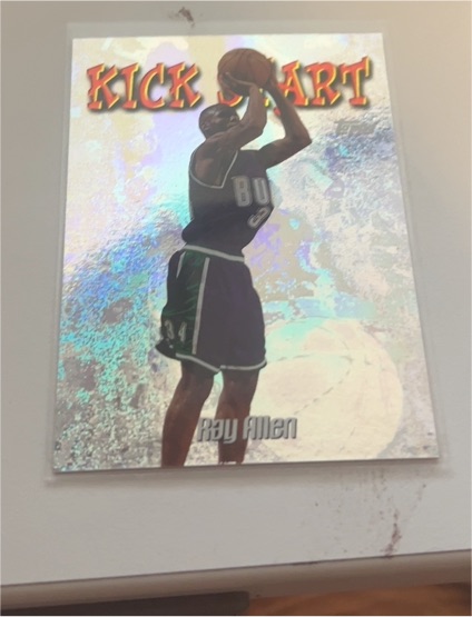 1998-99 Topps Kick Start #KS8 Ray Allen — front