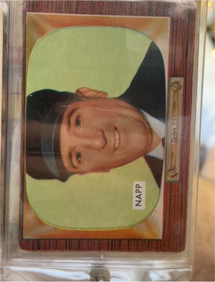 1955 Bowman #250 Larry Napp — front