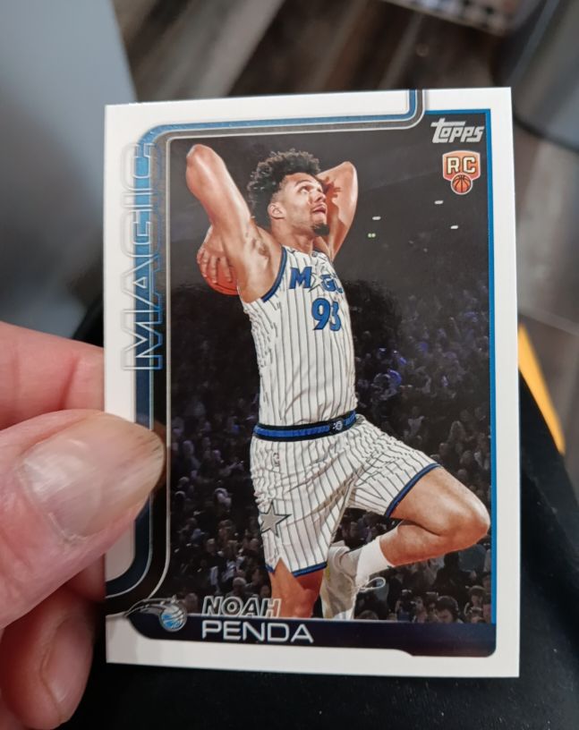 2025-26 Topps #232 Noah Penda — front