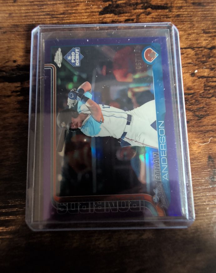 2025 Topps Pro Debut #PDC-150 Ethan Anderson — front