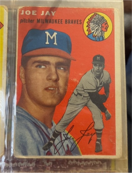 1954 Topps #141 Joe Jay — front