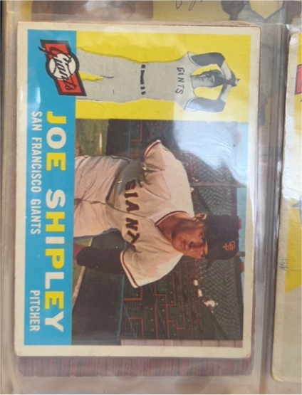 1960 Topps #239 Joe Shipley — front