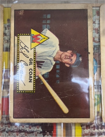 1952 Topps #291 Gil Coan — front