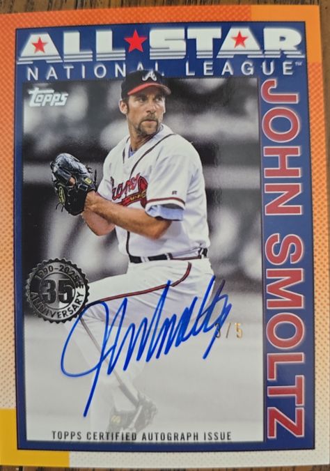 2025 Topps Series 2 1990 Topps All-Star #90AS-75 John Smoltz — front