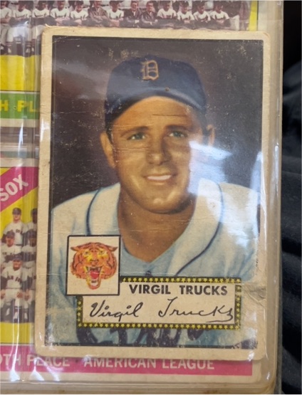 1952 Topps #262 Virgil Trucks — front