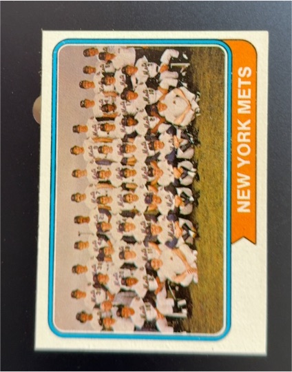 1974 Topps #56 New York Mets Team — front