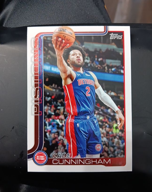 2025-26 Topps #40 Cade Cunningham — front