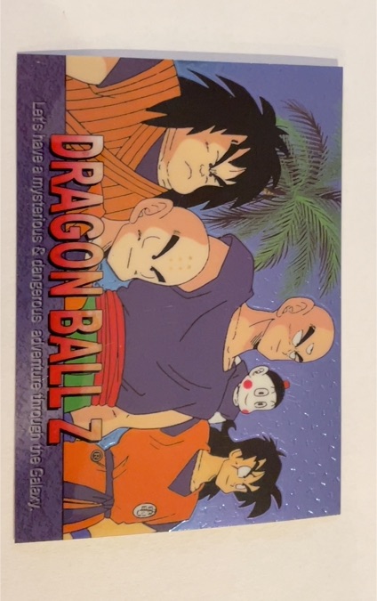 2000 ArtBox Dragon Ball Z Chromium #76 Krillin Yamcha Z Fighters — front