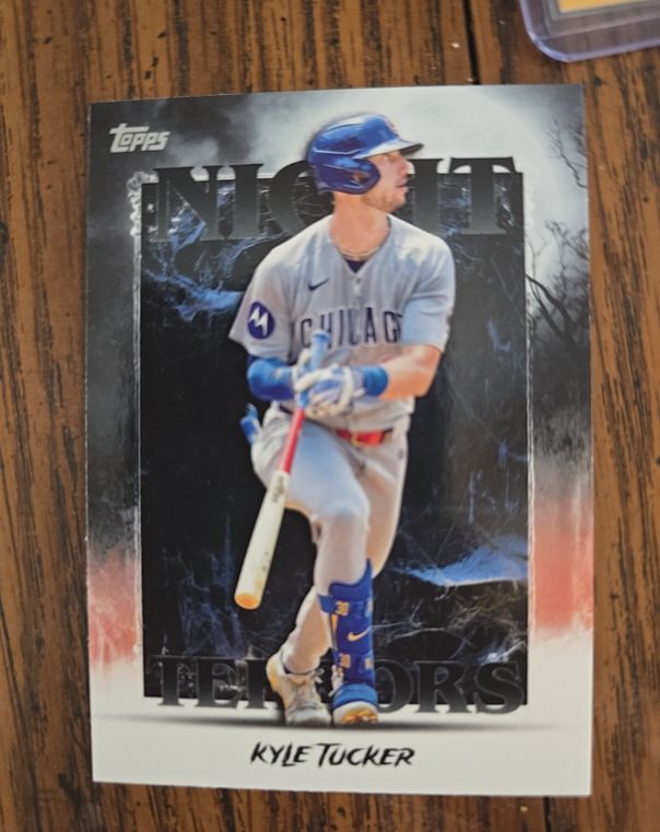 2025 Topps Update #NT-14 Kyle Tucker Night Terrors — front