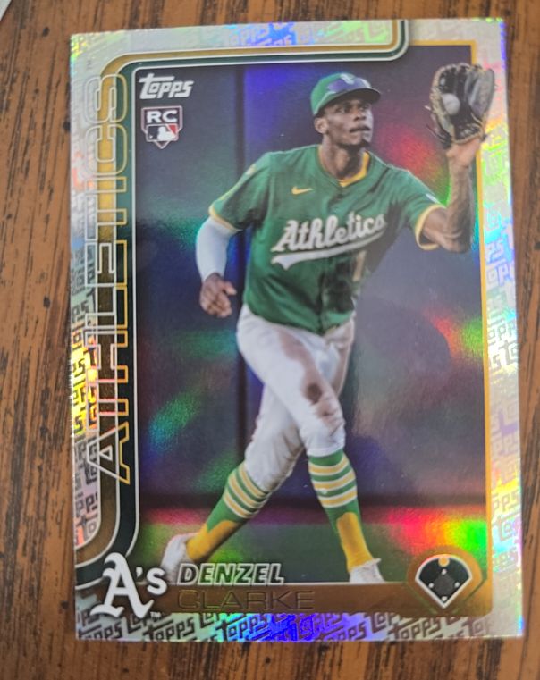 2025 Topps Update #US14 Denzel Clarke — front