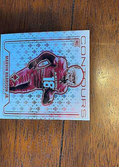2024 Panini Phoenix Contours #CON-MHJ Marvin Harrison Jr. — front