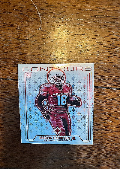 2024 Panini Phoenix Contours #CON-MHJ Marvin Harrison Jr. — front