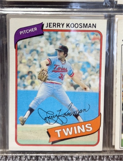 1980 Topps #275 Jerry Koosman — front