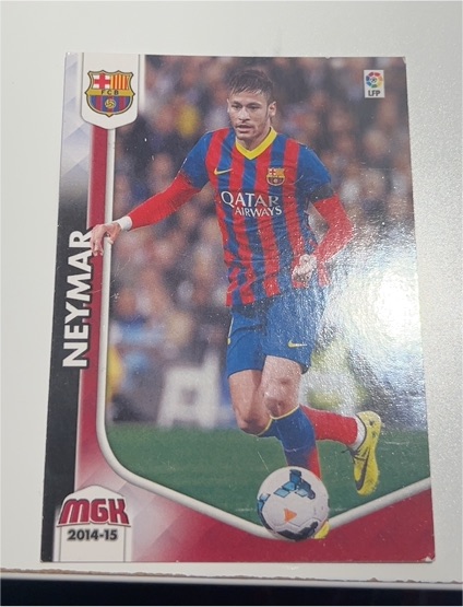 2014-15 Panini Megacracks MGK Neymar FC Barcelona — front