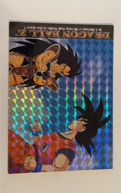 1996 Dragon Ball Z FUNimation #07 Raditz and Goku — front