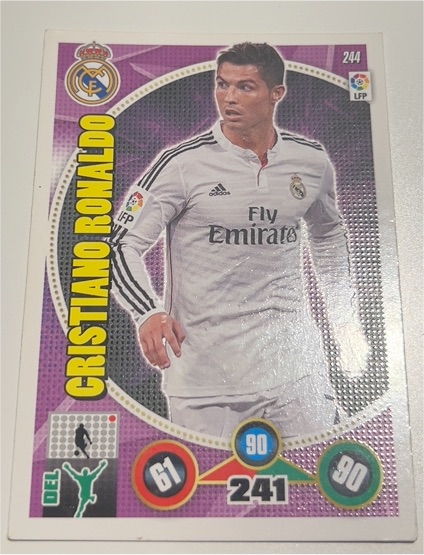 2014 Panini Adrenalyn XL #241 Cristiano Ronaldo — front