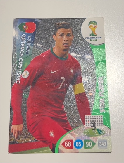 2014 Panini Adrenalyn XL FIFA World Cup Brazil #243 Cristiano Ronaldo — front