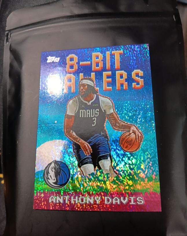 2025-26 Topps 8-Bit Ballers #8B-5 Anthony Davis — front