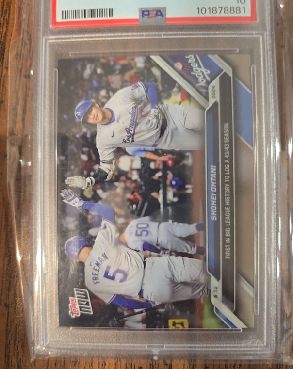 2024 Topps Now #10 Shohei Ohtani — front
