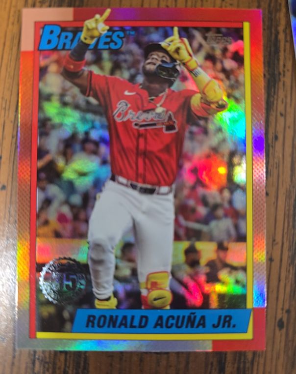 2025 Topps Update #U90-22 Ronald Acuña Jr. — front