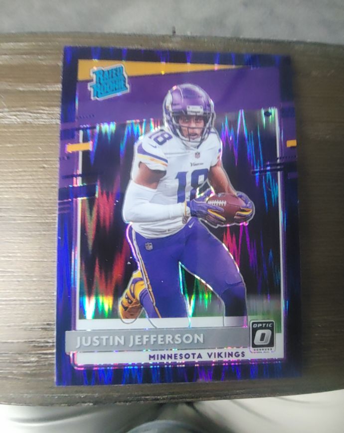 2020 Panini Donruss Optic #163 Justin Jefferson — front