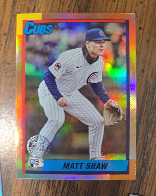 2025 Topps Update #U90-35 Matt Shaw — front