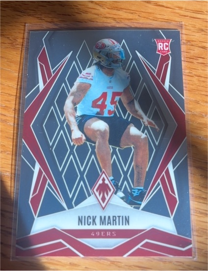 2025 Panini Phoenix RC Nick Martin — front