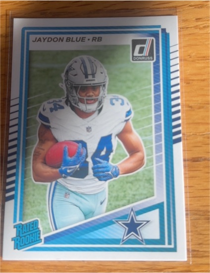 2025 Panini Donruss #308 Jaydon Blue — front