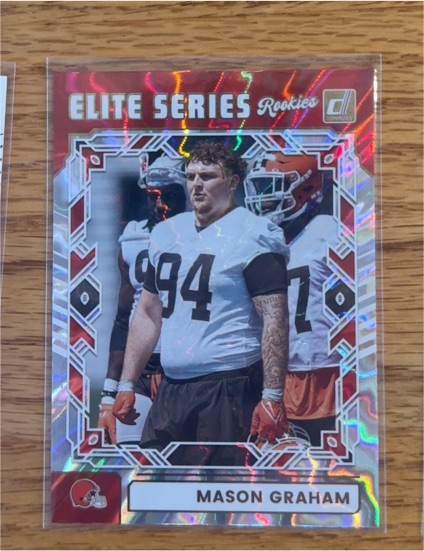 2025 Panini Donruss #ESR-MGM Mason Graham Elite Series Rookies — front