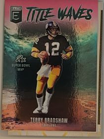 2025 Panini Donruss Elite #2 Terry Bradshaw Title Waves — front