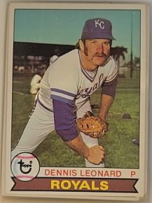 1979 Topps #218 Dennis Leonard — front