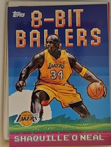 2025-26 Topps 8-Bit Ballers #8B-21 Shaquille O'Neal — front